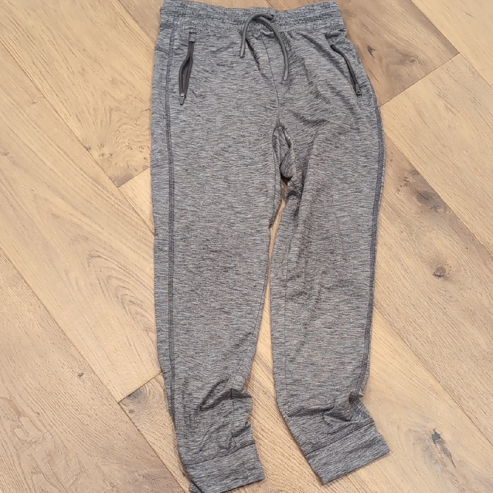 Heathered Gray Kid Athletic Joggers